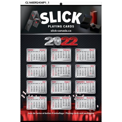 Custom Wall mounted Calendar